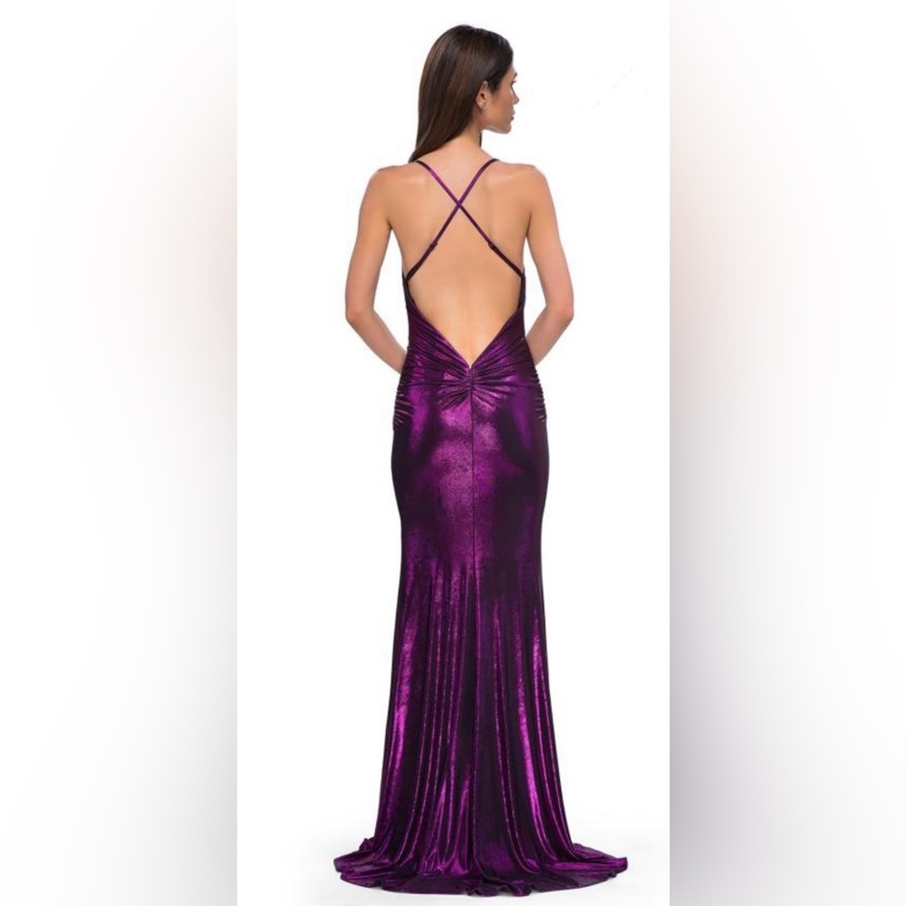 Purple Prom dress - Picture 3 of 6
